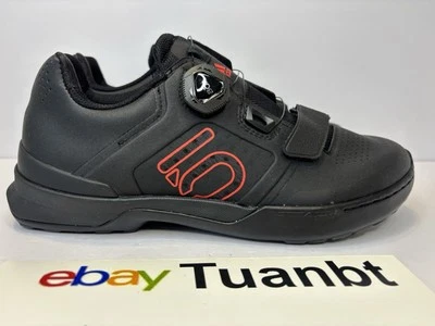 TOTALMENTE NUEVO Adidas Five Ten Kestrel Pro BOA Zapatos de Bicicleta de Montaña Negro/Rojo BC0635 Foto 1 de 4