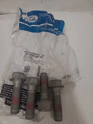 *PAQUETE DE 4* W718680-S439 OEM Ford Pinza Trasera Perno 2018-2025 F150 M18 x 1.5 Foto 1 de 3