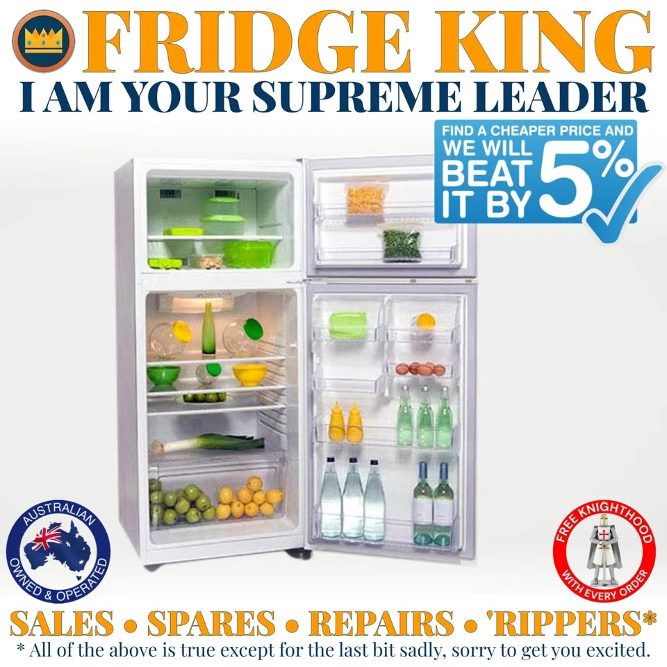 KTM4200WB Kelvinator white top mount fridge freezer SELLING ALL PARTS - image 1 of 2