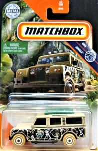 Matchbox 2020 '65 Land Rover Gen II Khaki #63 MBX Jungle New Long Card - Picture 1 of 9