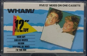 Wham! - The 12" Tape 1986 UK Epic ~ EPC 450125-4 Grey Shell ☆RaRe!☆ - Picture 1 of 5