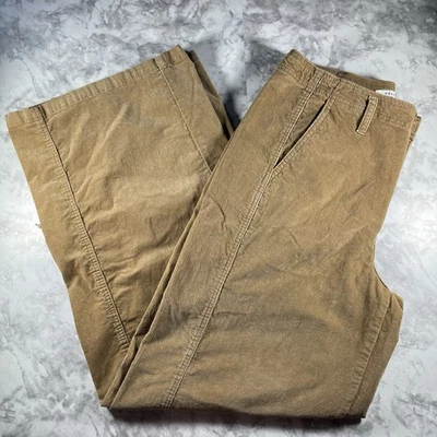 Girls 13/31 (34/30) Celebrity Pink High Rise Wide Leg Junior Tan Y2K Corduroy - Image 1 of 4