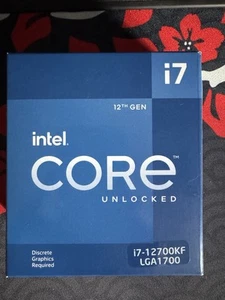 Intel Core i7-12700KF Prozessor (5GHz, 12 Kerne, FCLGA1700) Box -... - Bild 1 von 2