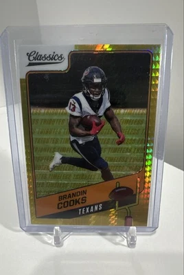 2021 Panini Classics - Brandin Cooks #10 Timeless Tributes Gold /99 - Image 1 of 3