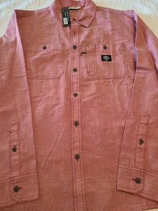 Simms Ms Cutbank Chambray LS Shirt Sumac Gr. Medium - Bild 1 von 13