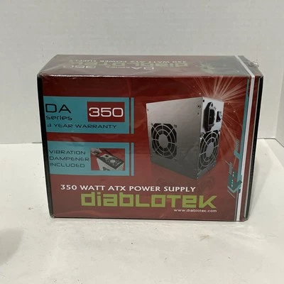 Diablotek Int. Inc DA Series 350Watt ATX Power Supply PSDA 350 - Image 1 of 4