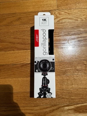 Joby GorillaPod 1K Kit Compact Tripod Ball Head with Flexible Legs for Vlogging - Image 1 of 4