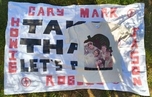 Take That 1994 Concert Tour Large T Shirt & Fan Sign Vintage UK Pop Robbie - Foto 1 di 6