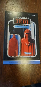 2016 STAR WARS CELEBRATION EUROPE KENNER ROYAL GUARD PROMO CARD NOT TOY 1983 - Picture 1 of 1