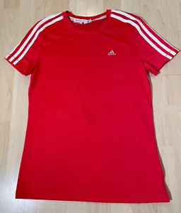 Adidas Climacool Damen Sport Shirt Gr ca. XS S Rot kurzarm Fitness Studio laufen - Bild 1 von 10