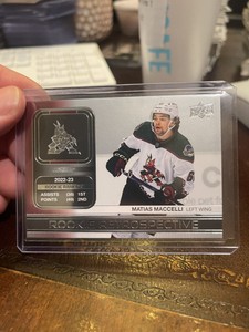 2023-24 Upper Deck Rookie Retrospective #RR18 Matias Maccelli