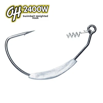 OMTD OH2400W Big Swimbait Weighted Hook - Bass Sea Pike Perch Fishing Hook - Image 1 of 2