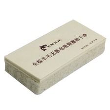 Wood Shell Rectangle Shape Blackboard Eraser Cleaner E1F6