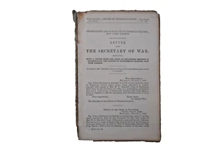 Sec. of War Report on Survey of Buttermilk Channel NY York Harbor 1900  2 Maps - Picture 1 of 5