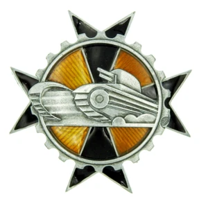 1200 SEGUNDA GUERRA MUNDIAL INSIGNIA DE PULIDO 3ER TANQUE BATALLÓN BLINDADO POLONIA - Imagen 1 de 2