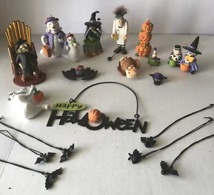 Hallmark Halloween Ornaments Lot 2003, 2004, 2005, 2020 19 Pieces - Picture 1 of 14