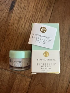 BeautiControl Microderm Eye-X-Cel Eye Creme .5 oz *NOS* new in box RARE #2775 - Picture 1 of 2