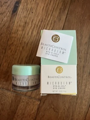 BeautiControl Microderm Eye-X-Cel Eye Creme .5 oz *NOS* new in box RARE #2775 - Image 1 of 2