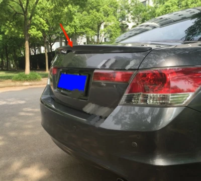 Tapa de alerón trasero trasero ABS gris para Honda Accord 2008-2012 sedán de 4 puertas Foto 1 de 3