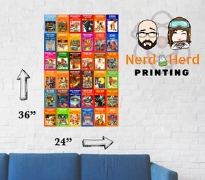 Atari 2600 Box Kunst Wandposter mehrere Größen und Papier 11x17-24x36 - Bild 1 von 2