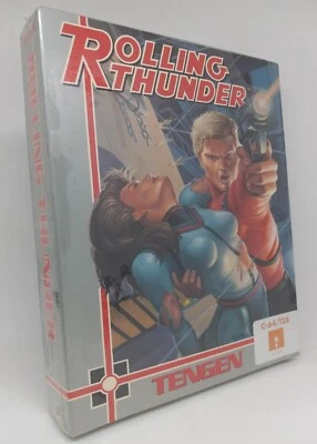 Commodore 64/128 - Rolling Thunder * Vintage 1989 * Brand New & Sealed **RARE** - Image 1 of 4
