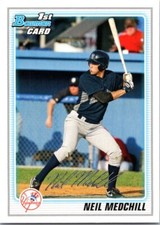 2010 Bowman #BP60 Neil Medchill Prospects