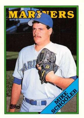 Mike Schooler 1988 Topps Traded #105T Mariners ID:31625 - Image 1 of 2