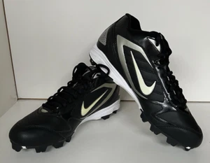 Nike Keystone Black Baseball~Football Sports Cleats 375559-011~Size 8.5 US~NWOB - Picture 1 of 11