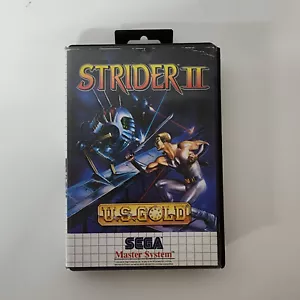 Strider II Sega Master System Game + Case - Picture 1 of 8