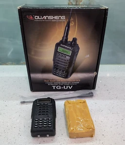 Quansheng TG-UV FM Transceiver FM Radio Dual Band CTCSS/DCS Original Box - Zdjęcie 1 z 3
