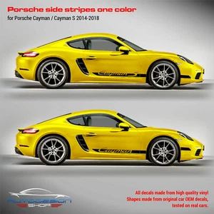 Porsche Cayman/Cayman S 2014 - 2018 rayas laterales - Imagen 1 de 6