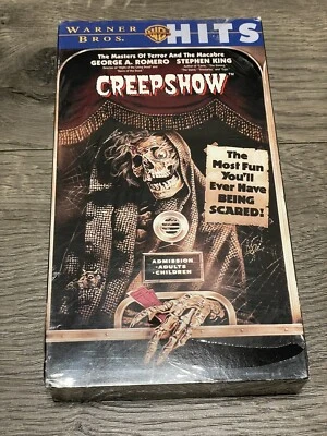 Creepshow (VHS, 1982) Warner Bros. HITS  Stephen King BRAND NEW FACTORY SEALED - Image 1 of 4