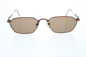 VTG Nicole Miller Copper Metal Sunglasses 1493 / 6003 Size 54/17-140 mm Japan - Picture 1 of 10