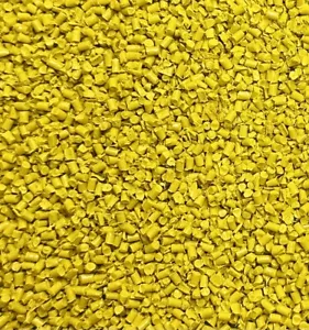 PP Plastic Pellets - YELLOW- 10 LBS - Polypropylene Resin Injection Molding - Picture 1 of 3