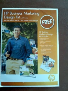 HP Business Marketing Design Kit CD  , HP Business Communication Paper - Picture 1 of 2
