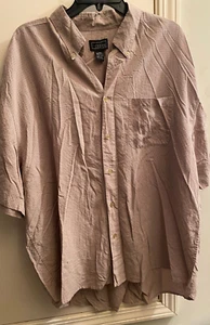 Cezani Button Up Shirt Mens XXL Multicolor Check Short Sleeve EUC - Picture 1 of 5