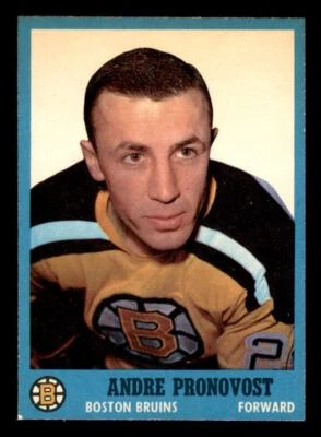 1962 Topps #19 Andre Pronovost - NM - Image 1 of 2