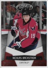 2010-11 Panini Certified Nicklas Backstrom Platinum Red #'d 747/999 Capitals
