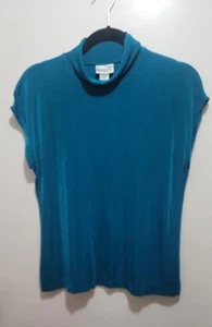 blusa chico traveler talla 2 turquesa sin mangas elástica top - Imagen 1 de 3