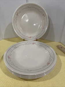 Set of 6 Corelle Rosemarie Tulip 6-3/4" Bread/Dessert Plates - Picture 1 of 4