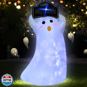 Decoración fantasma inflable al aire libre Halloween 3,5 pies decoración inflable Halloween P - Imagen 1 de 5