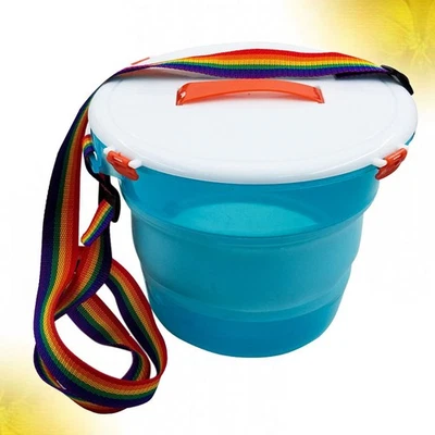  Faltbarer Angelkübel Kreativer Verdickungskübel Fischkübel Angelzubehör mit - Bild 1 von 4