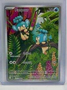 Pokemon: Black Bolt - Panpour - Illustration Rare - NM 101/086 - Picture 1 of 2