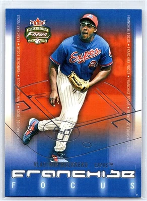 VLADIMIR GUERRERO 2003 Fleer Focus Jersey Edition Franchise Montreal Expos #11 - Image 1 of 2