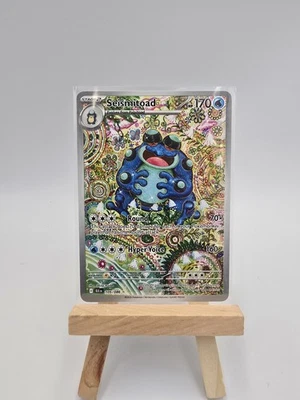 Seismitoad Illustration Rare 105/086 Pokemon Black Bolt English NM - Image 1 of 4