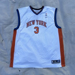 New York Knicks Stephon Marbury #3 Basketball Jersey Men 3XL XXXL Reebok *NEW* - Picture 1 of 16