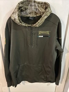 Phila Eagles Nike Salute To Service USA Hoodie Dri-Fit On Field, Size LARGE NWOT - Picture 1 of 9