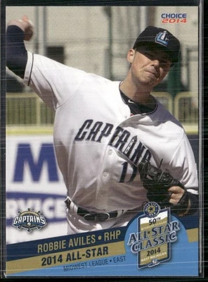 Robbie Aviles 2014 Midwest League All Stars Set - Image 1 of 2
