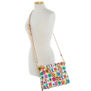 Dooney & Bourke Art Deco Top Handle Tote - Picture 1 of 6