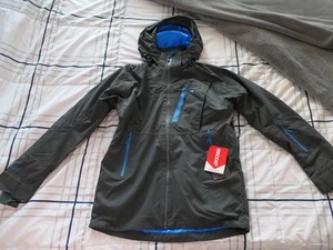 Mountain Hardwear Firefall Jacket Dark Grey/Blue Men's Medium, New with Tags!! - Picture 1 of 16